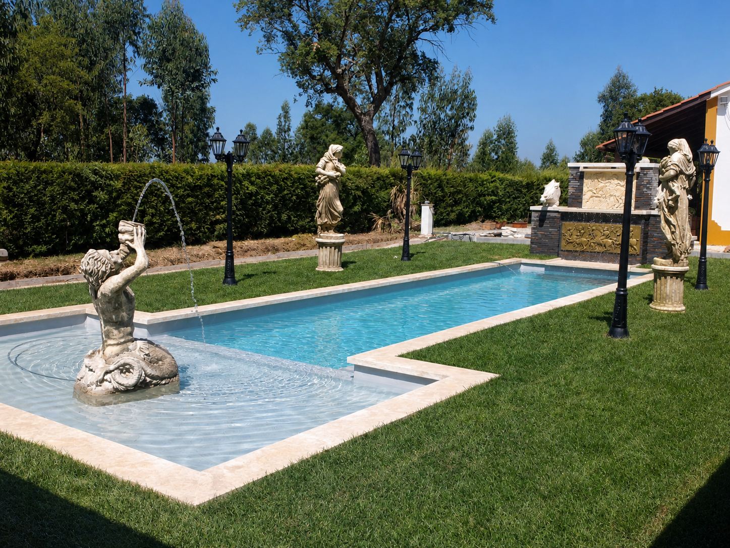 Piscinas — trabalho da Pedro Ribeiro, Lda.